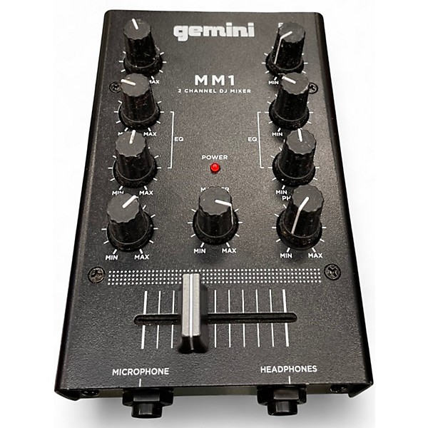 Used Gemini MM1 DJ Mixer | Guitar Center