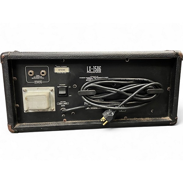 Used Fender LX-1506 Solid State Guitar Amp Head