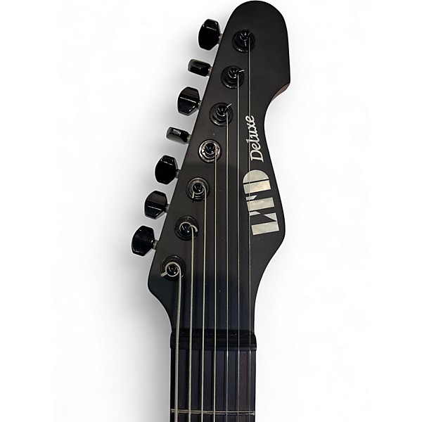 Used ESP LTD TE1007B BLACK Solid Body Electric Guitar