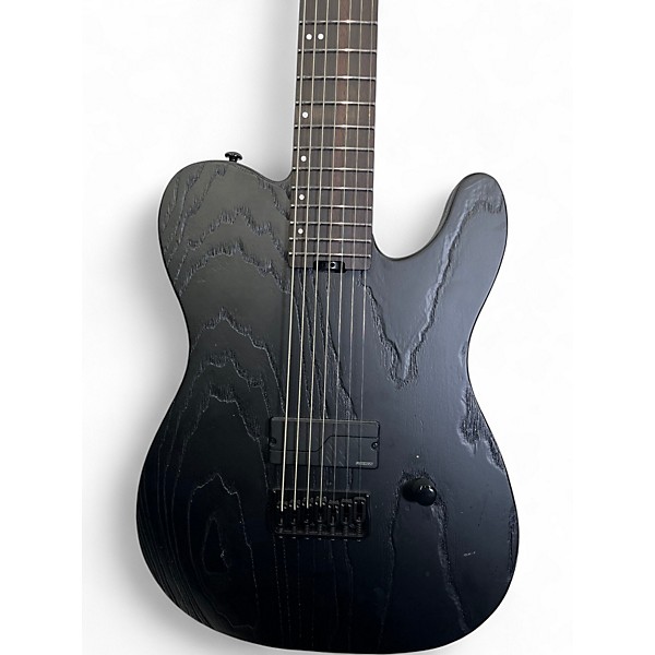 Used ESP LTD TE1007B BLACK Solid Body Electric Guitar