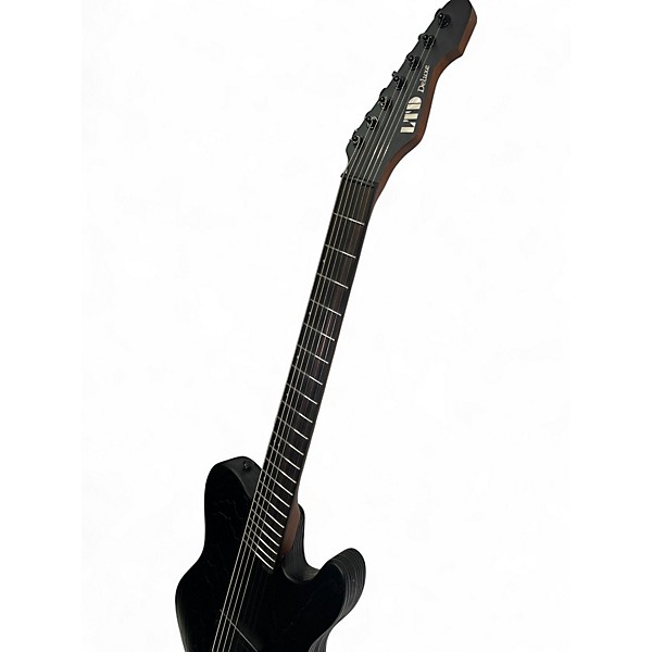 Used ESP LTD TE1007B BLACK Solid Body Electric Guitar