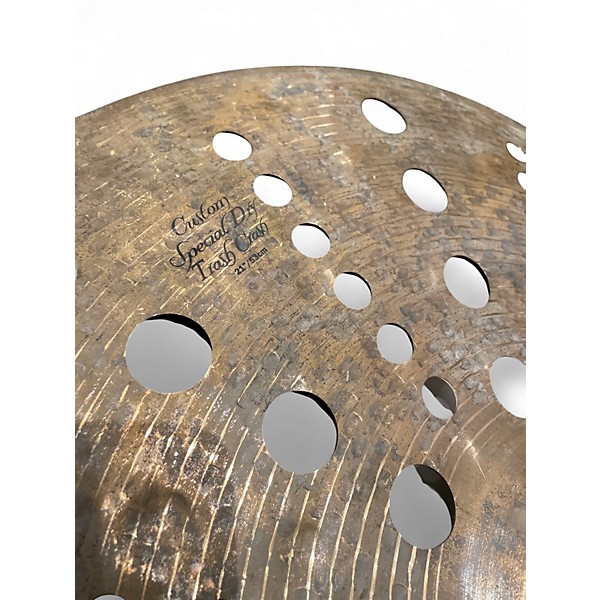 Used Zildjian 21in K CUSTOM SPECIAL DRY TRASH CRASH Cymbal
