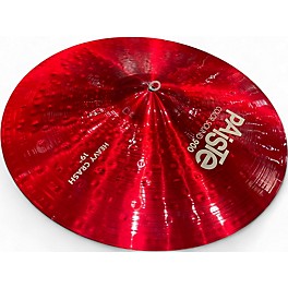 Used Paiste 19in COLOR SOUND 900 HEAVY CRASH Cymbal