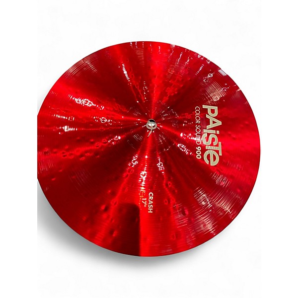 Used Paiste 17in COLOR SOUND 900 CRASH Cymbal