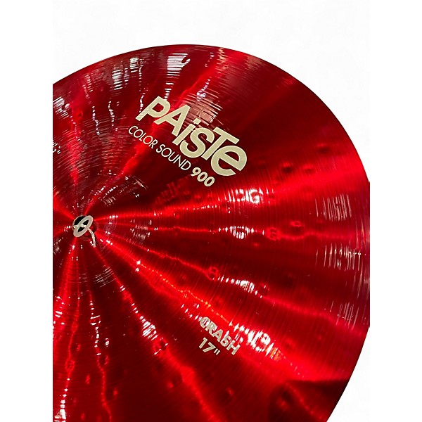 Used Paiste 17in COLOR SOUND 900 CRASH Cymbal