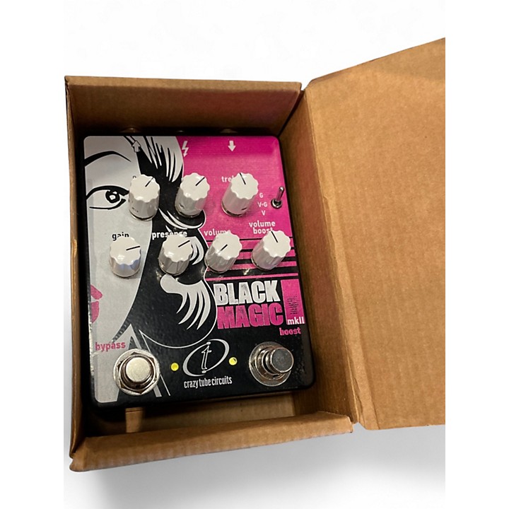 Used Crazy Tube Circuits Black Mgaic mkii Effect Pedal | Guitar Center