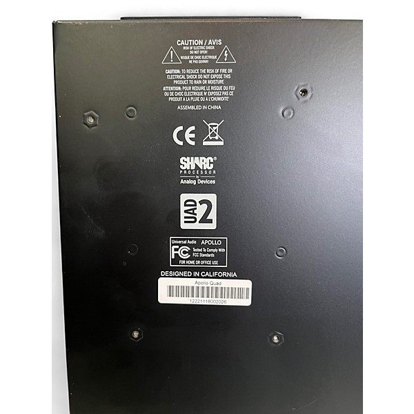 Used Universal Audio Apollo Quad Audio Interface
