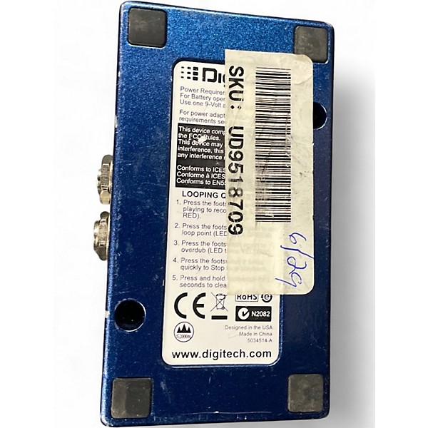 Used DigiTech JamMan Express XT Looper Pedal
