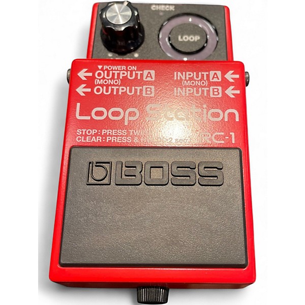 【中古】BOSS RC-1 Loop Station Used BOSS RC1 Loop Station Pedal | Guitar Center