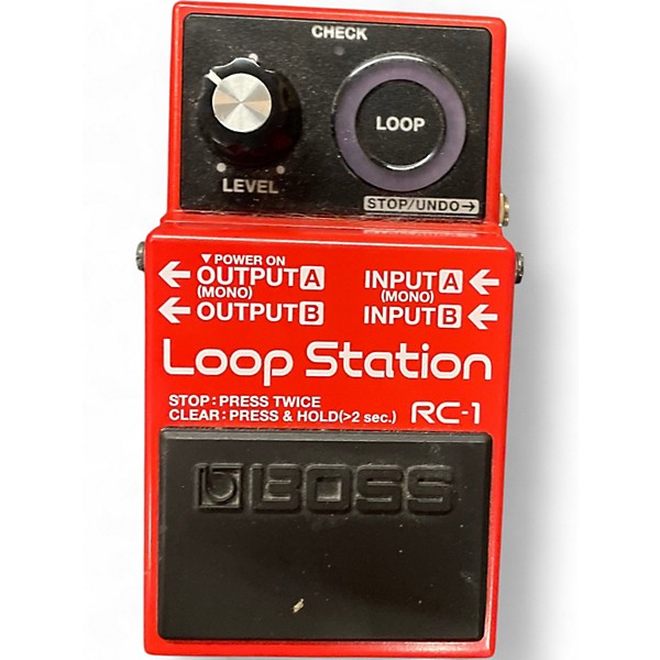 Used BOSS RC1 Loop Station Pedal