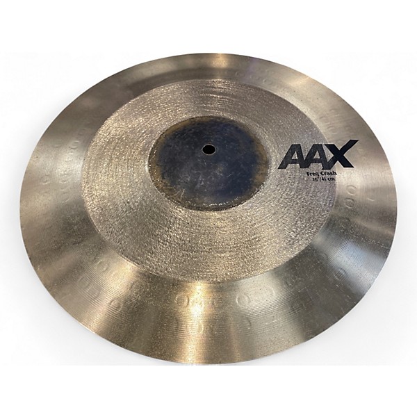 Used SABIAN 16in AAX Frequency Crash Cymbal