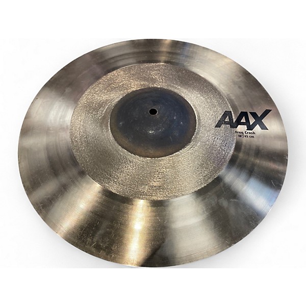 【値下げ】SABIAN AAX  Stage Crash 18インチ中古 Used SABIAN 18in AAX Frequency Crash Cymbal 38 | Guitar Center