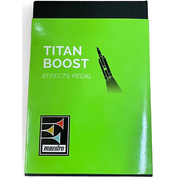 Used Maestro TITAN BOOST Effect Pedal