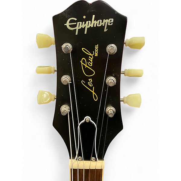 Used 2021 Epiphone Limited Edition Joe Bonamassa Les Paul Standard LAZARUS Lemonburst Solid Body Electric Guitar