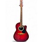 Used Ovation 1861 Standard Balladeer BLACK CHERRY BURST Acoustic Electric Guitar thumbnail
