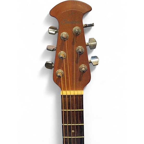 Used Ovation 1861 Standard Balladeer BLACK CHERRY BURST Acoustic Electric Guitar