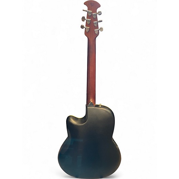 Used Ovation 1861 Standard Balladeer BLACK CHERRY BURST Acoustic Electric Guitar