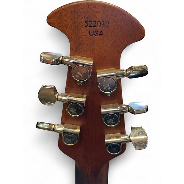 Used Ovation 1861 Standard Balladeer BLACK CHERRY BURST Acoustic Electric Guitar