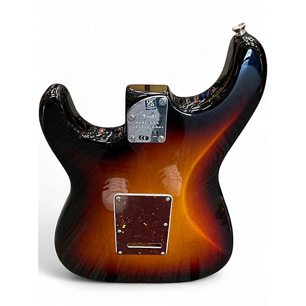 Used Fender American Professional II Stratocaster Sunburst Solid Body Electric Guitar