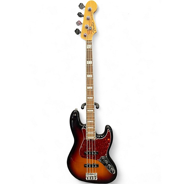 Used Fender JAZZ BASS 3 Color Sunburst Electric Bass Guitar