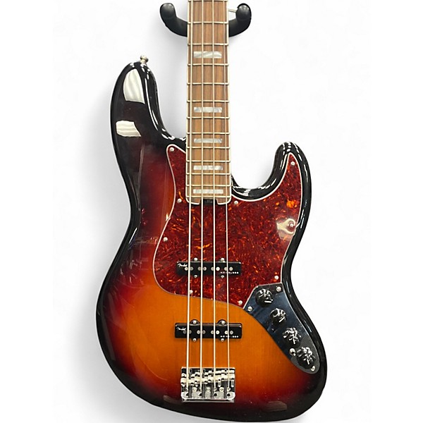 Used Fender JAZZ BASS 3 Color Sunburst Electric Bass Guitar