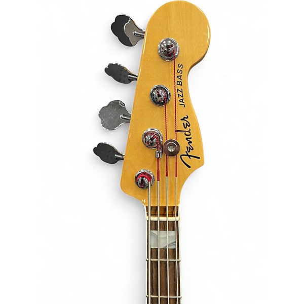 Used Fender JAZZ BASS 3 Color Sunburst Electric Bass Guitar