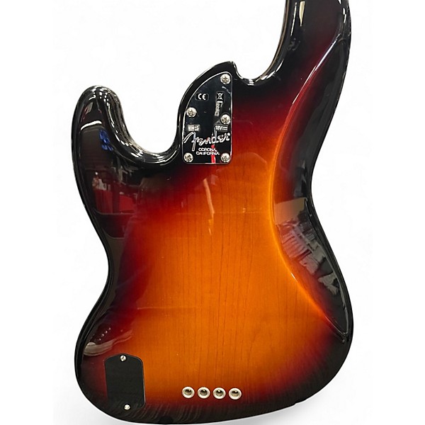 Used Fender JAZZ BASS 3 Color Sunburst Electric Bass Guitar