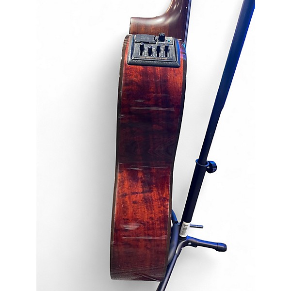 Used Takamine EF406 Natural Acoustic Electric Guitar