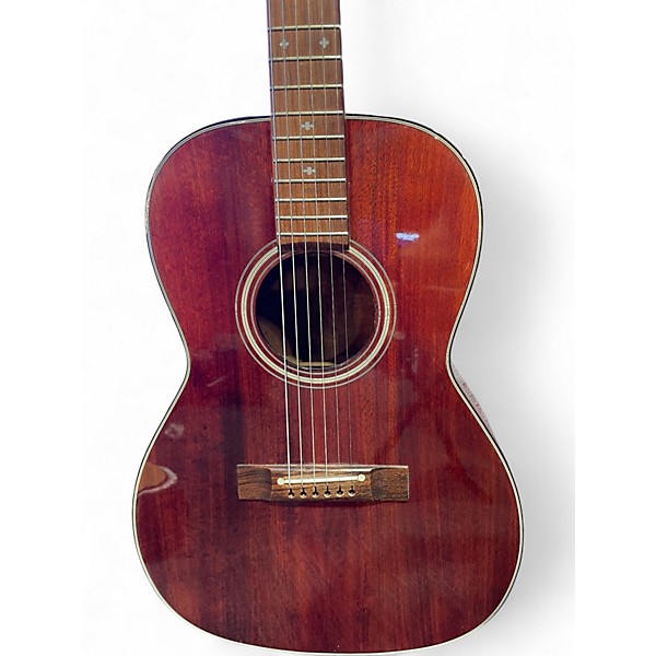 Used Takamine EF406 Natural Acoustic Electric Guitar