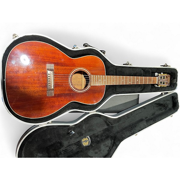 Used Takamine EF406 Natural Acoustic Electric Guitar