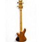 Used Schecter Guitar Research Stiletto Custom 4 String Natural Electric Bass Guitar