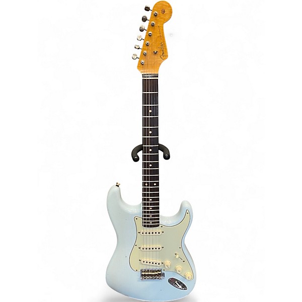 Used Fender Custom Shop Limited 59 Special Stratocaster Journeyman Relic Sonic Blue Solid Body Electric Guitar