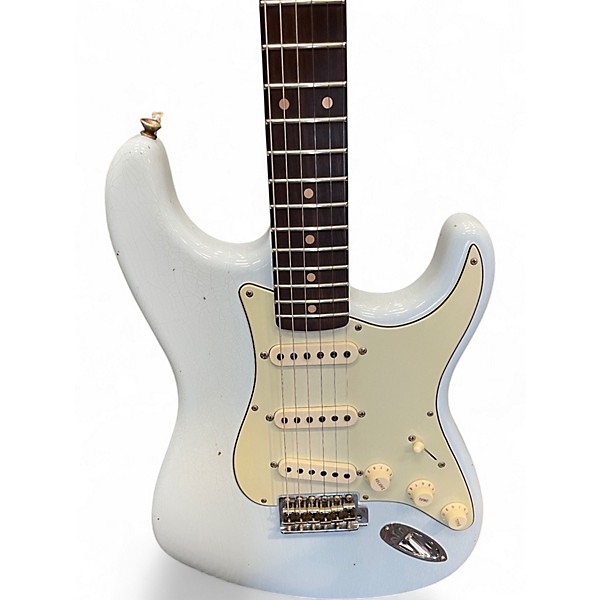 Used Fender Custom Shop Limited 59 Special Stratocaster Journeyman Relic Sonic Blue Solid Body Electric Guitar
