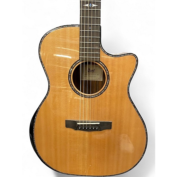 Used Cort GA PF Bevel Natural Acoustic Electric Guitar