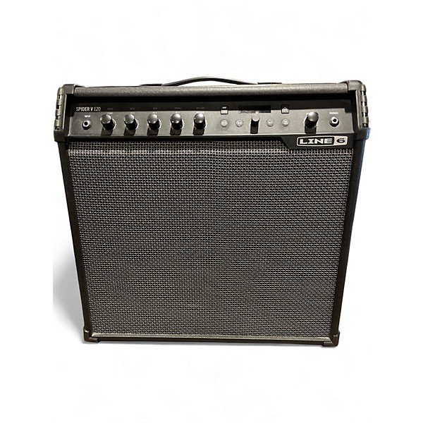 Used Line 6 Spider V 120 1x12 Guitar Combo Amp