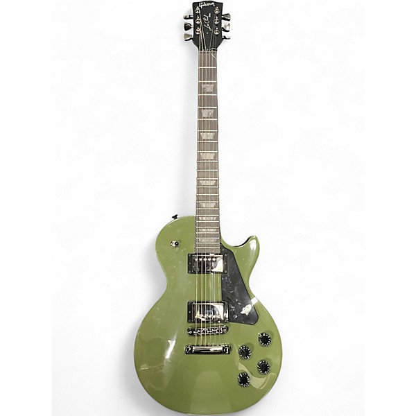 Used Gibson Les Paul Studio Dark Olive Drab Solid Body Electric Guitar