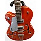 Used Gretsch Guitars G5420 LH Orange Hollow Body Electric Guitar