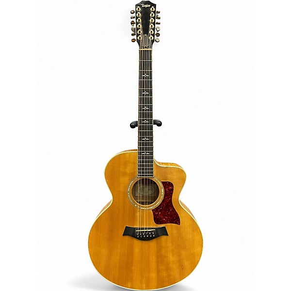 Vintage 1994 Taylor 665ce Natural 12 String Acoustic Electric Guitar