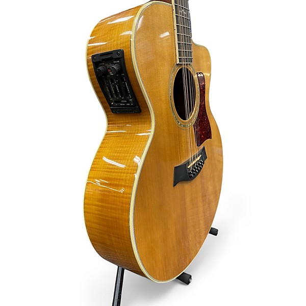 Vintage 1994 Taylor 665ce Natural 12 String Acoustic Electric Guitar