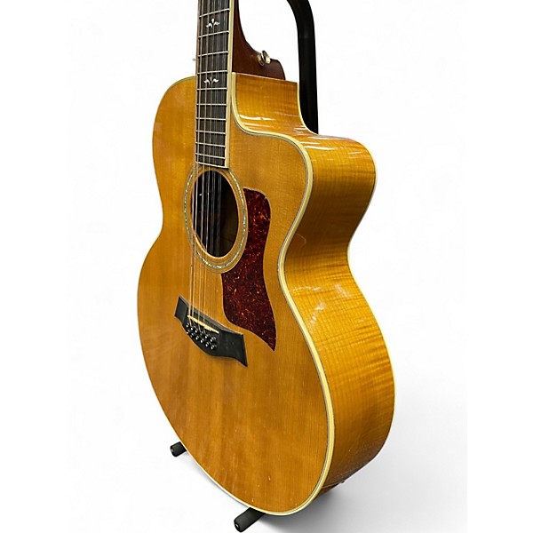 Vintage 1994 Taylor 665ce Natural 12 String Acoustic Electric Guitar