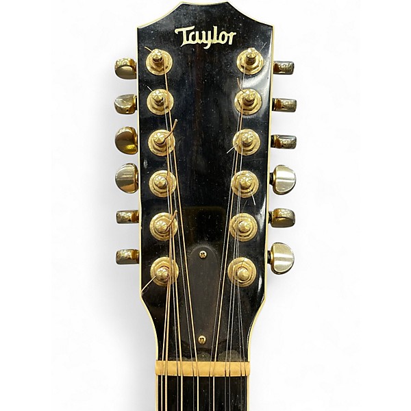 Vintage 1994 Taylor 665ce Natural 12 String Acoustic Electric Guitar