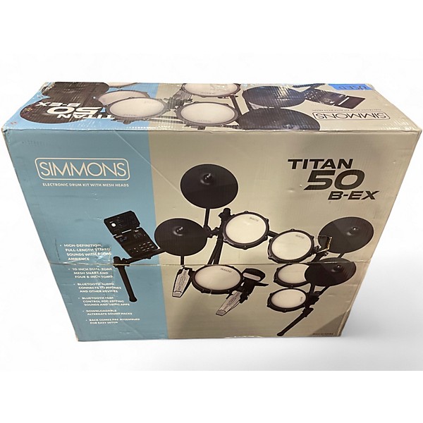 Used Simmons Titan 50 B-EX Electric Drum Set