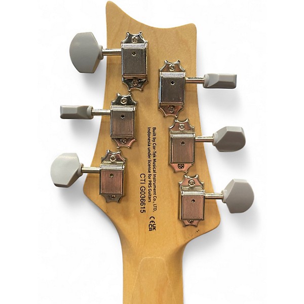 Used PRS SE Silver Sky Piano Black Solid Body Electric Guitar