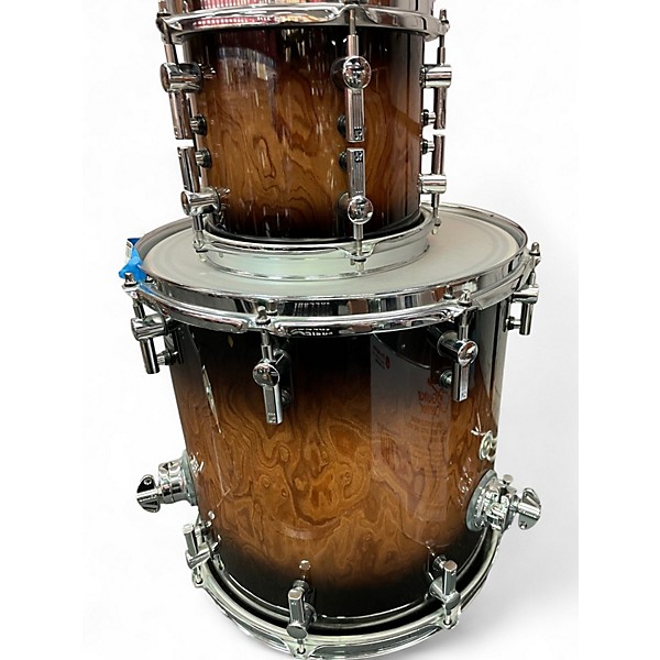 Used SONOR 4 Piece Prolite Walnut Burst Drum Kit