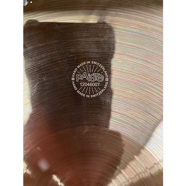 Used Paiste 14in SOUND EDGE HI HAT BOTTOM Cymbal