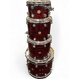 Used DW 4 Piece Collector's Series RED Drum Kit