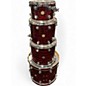 Used DW 4 Piece Collector's Series RED Drum Kit thumbnail