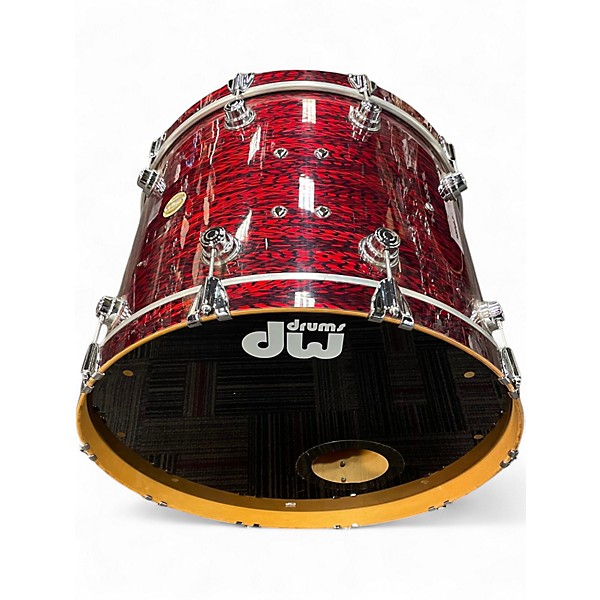 Used DW 4 Piece Collector's Series RED Drum Kit