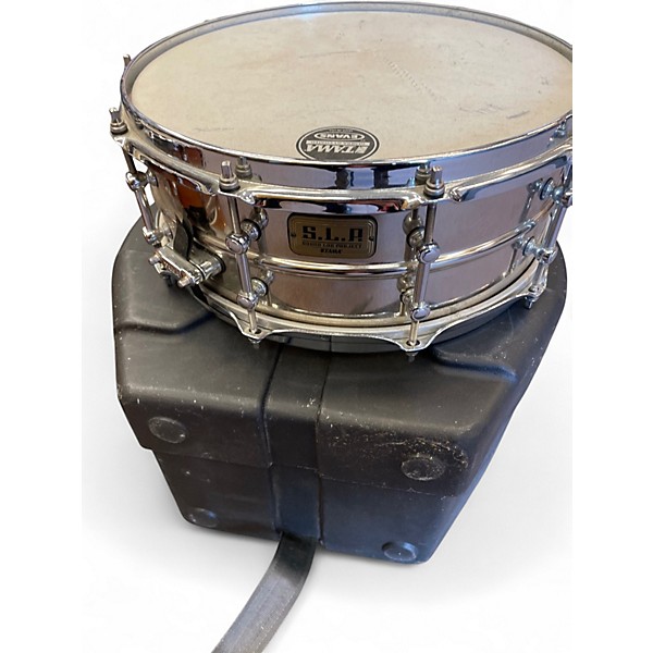 Used TAMA 6X14 Sound Lab Project Snare Silver Drum