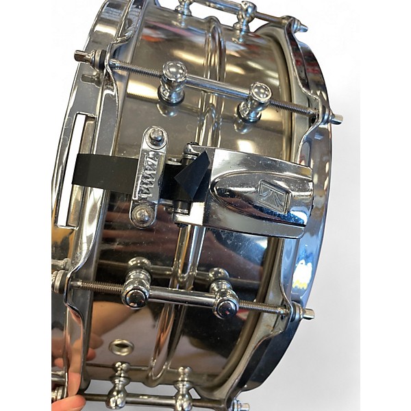 Used TAMA 6X14 Sound Lab Project Snare Silver Drum
